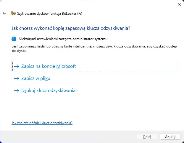 Wykonywanie kopii klucza